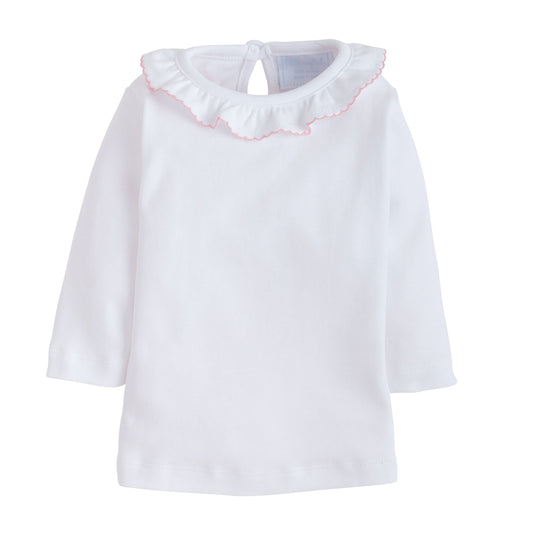 Little English Caroline Knit Blouse- Light Pink