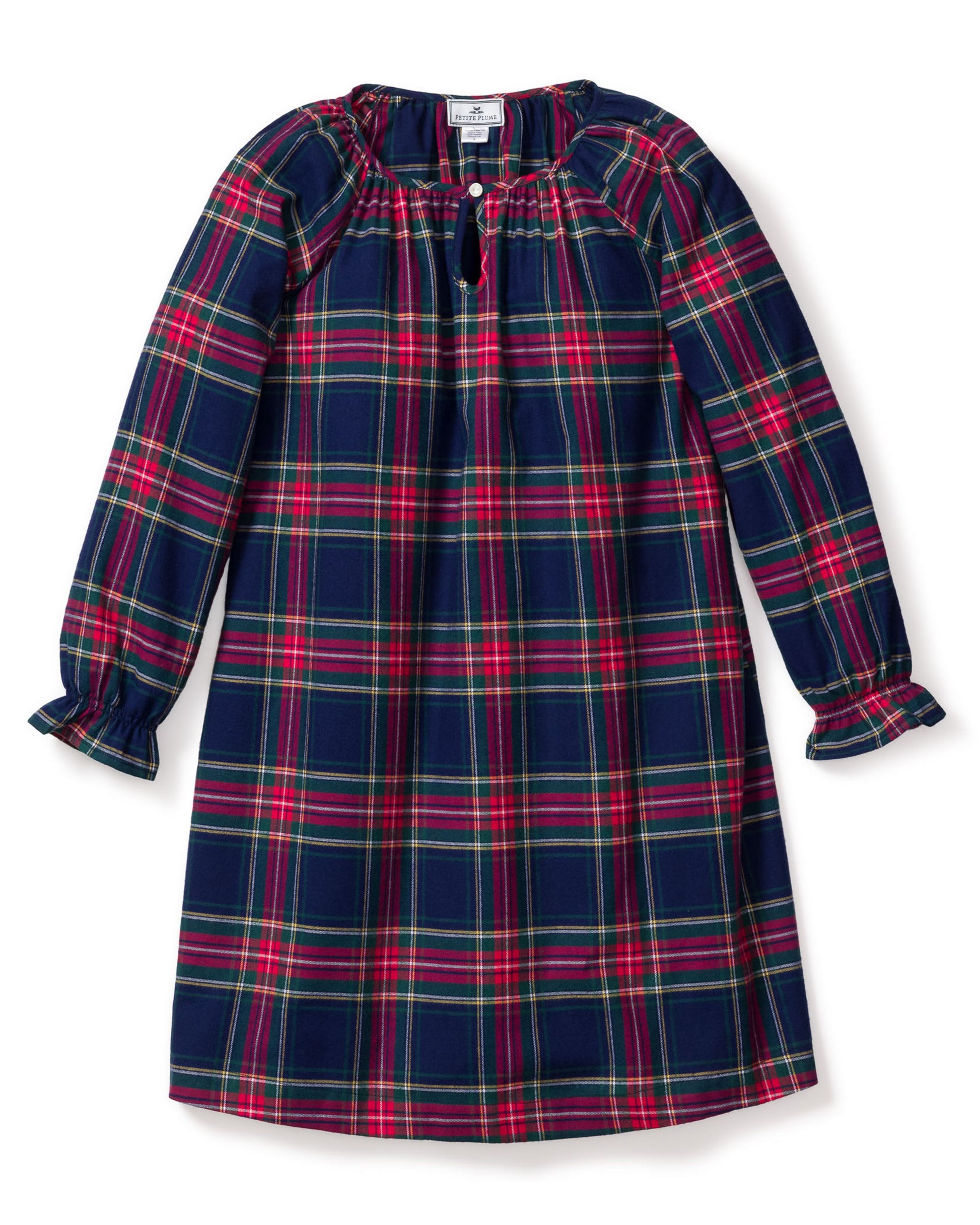 Petite Plume Windsor Tartan Delphine Nightgown