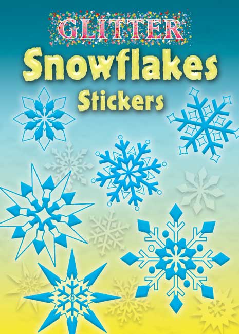 Dover Glitter Snowflakes Stickers – Jojo Mommy