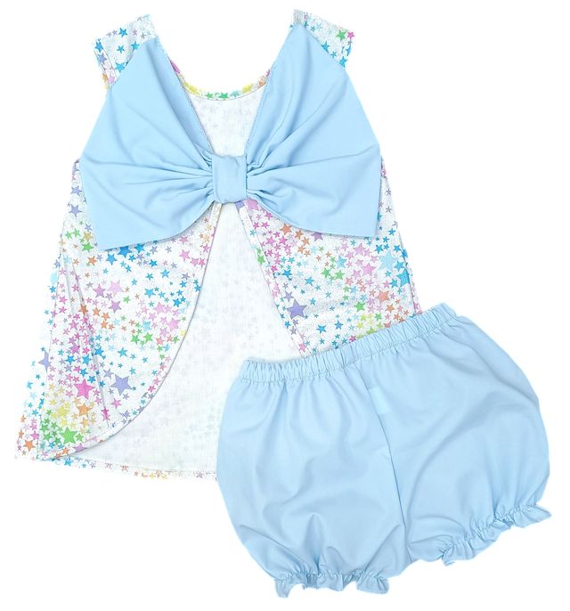 Glitter Stars Lottie Bloomer Set