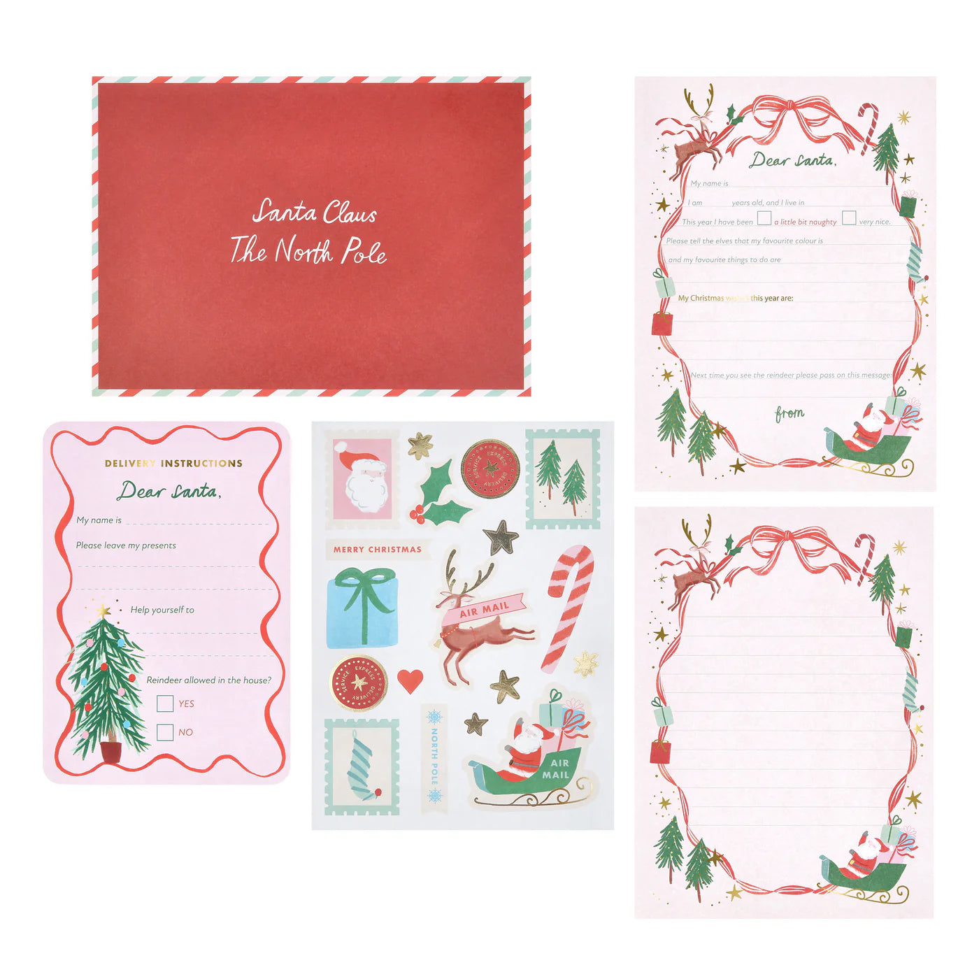 Letters To Santa Kit