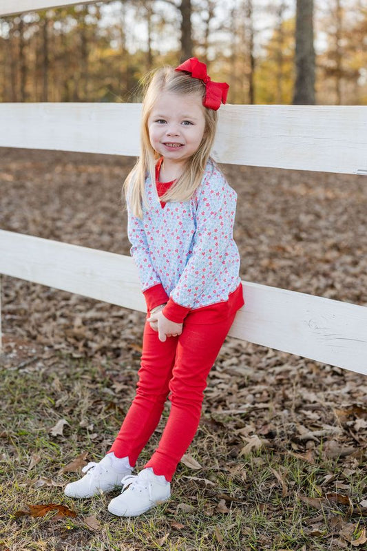 James and Lottie Full Bloom Sidney Scallop Legging Set