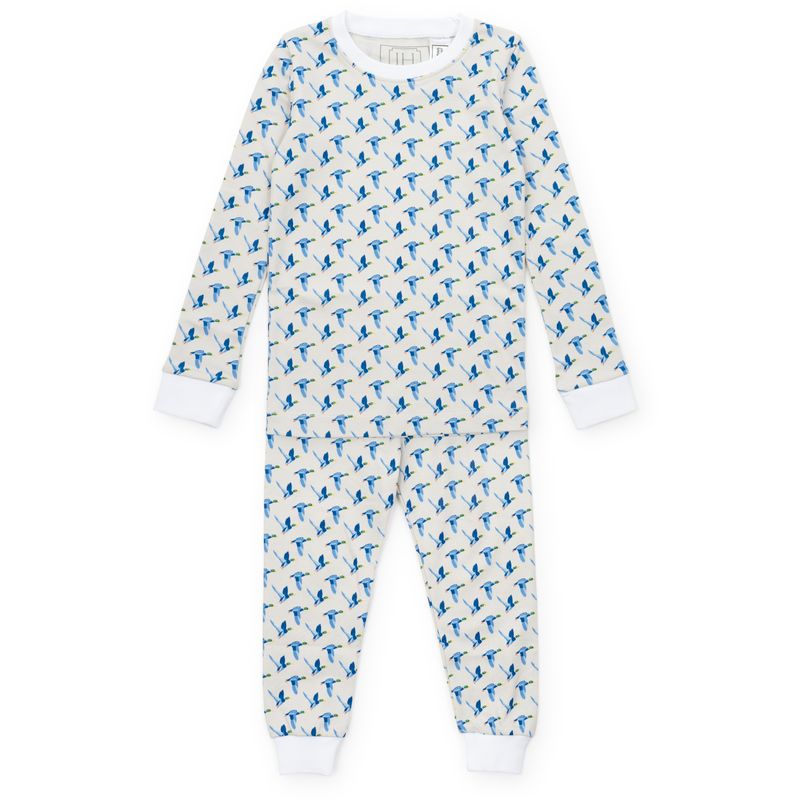 Lila and Hayes Beckett Boys' Hangout Pant - Mallard Ducks