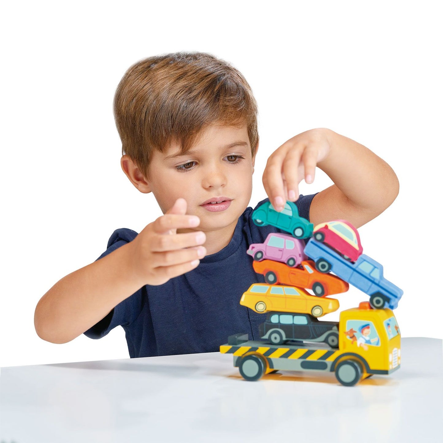 Tender Leaf Toys Stacking Car