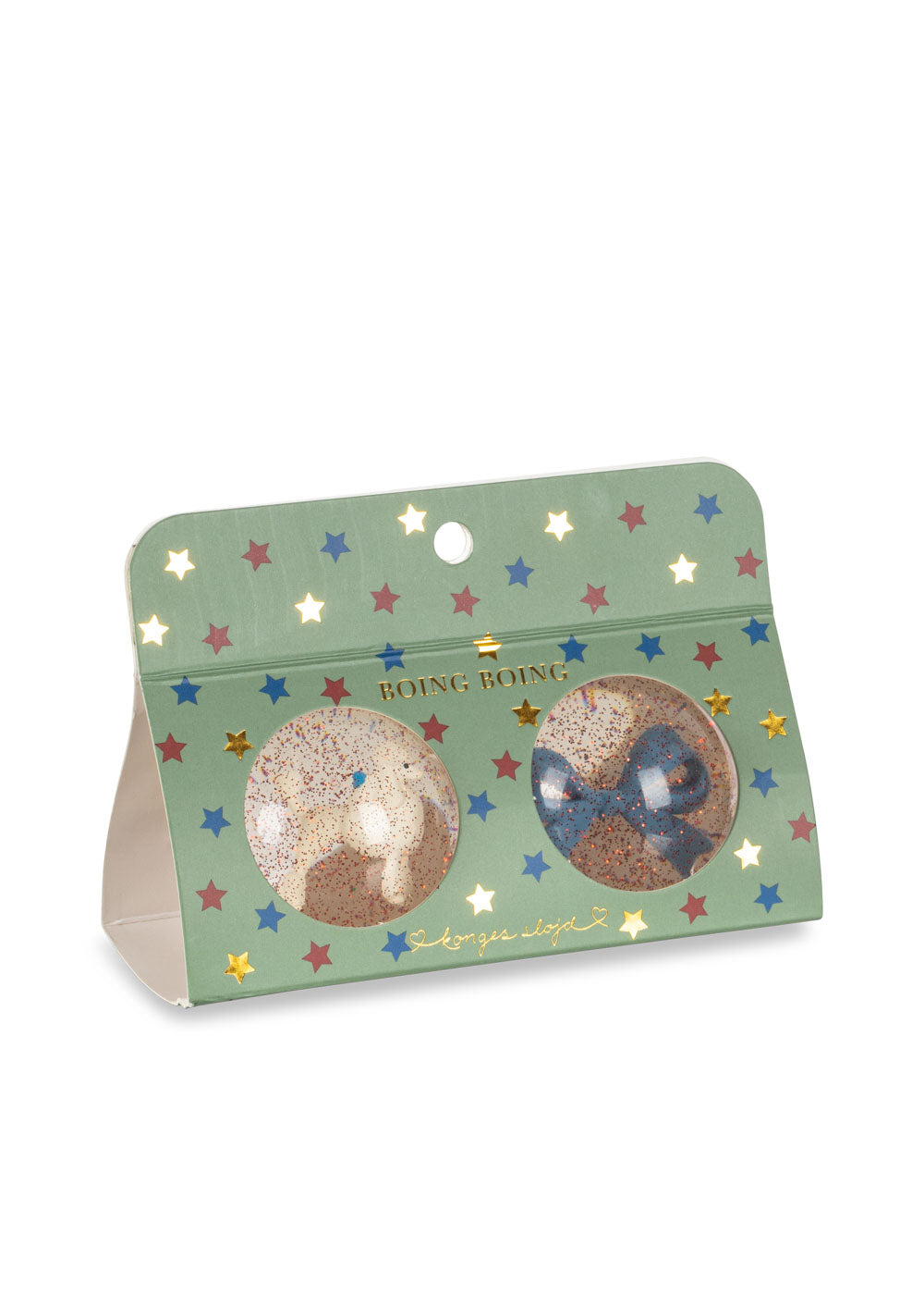 Bouncing Ball Set- Poodle/Bow