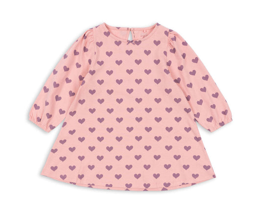 Konges Slojd Drey Dress- Hortensia Coeur