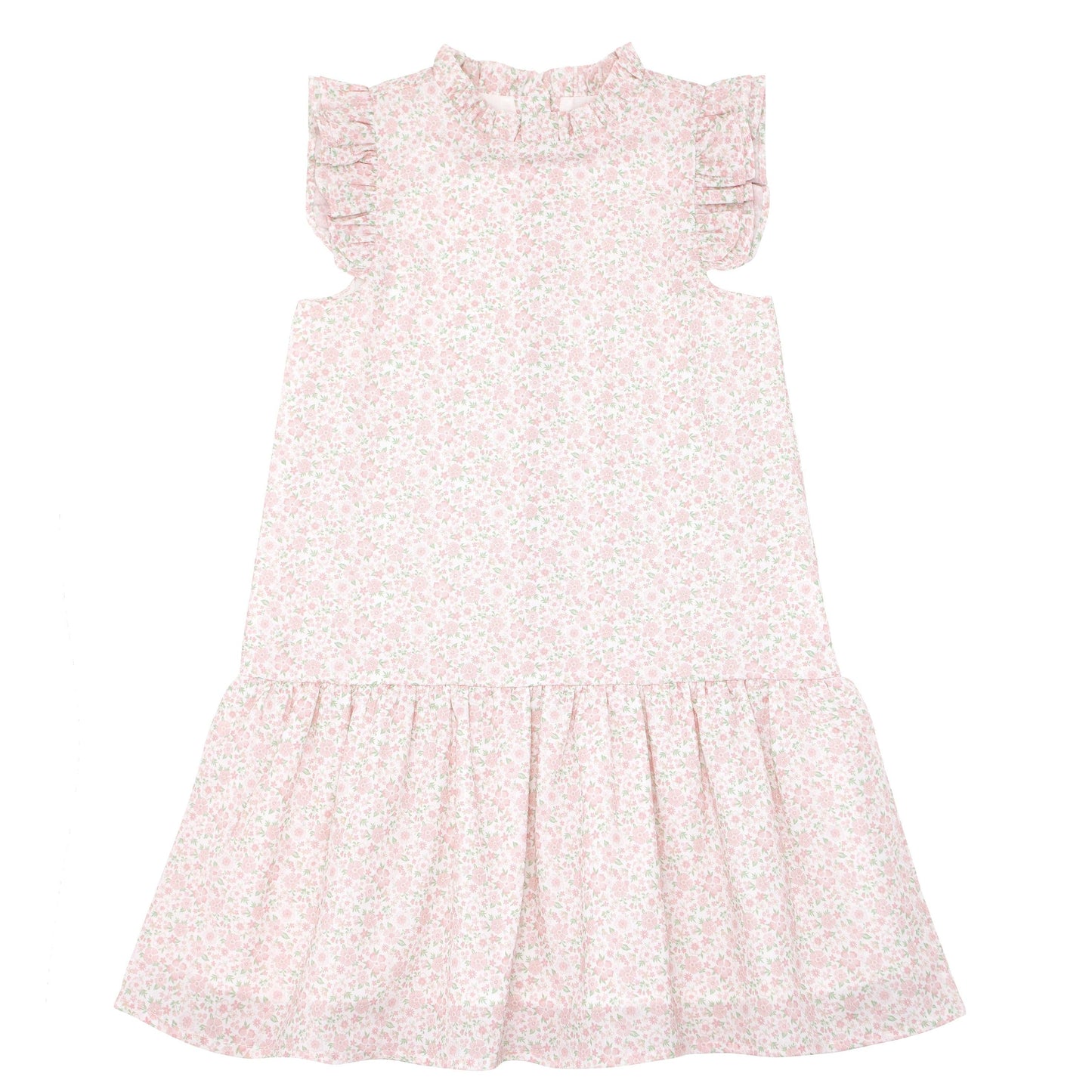 Minnow Antique Floral Drop Waist Dress