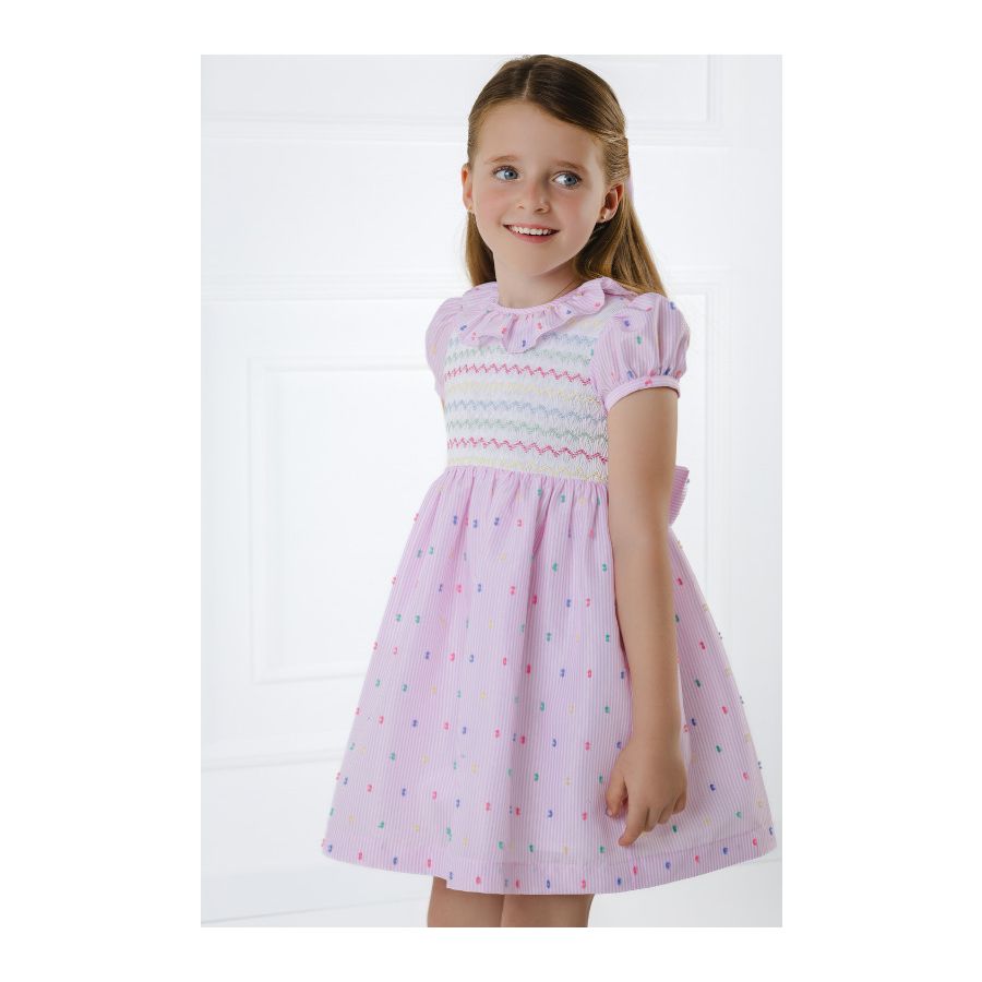 Sal and Pimenta Plumeti Stripes Dress