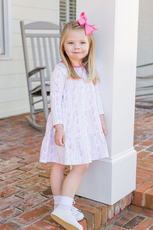 Tally Twirl On Pointe Knit Dress