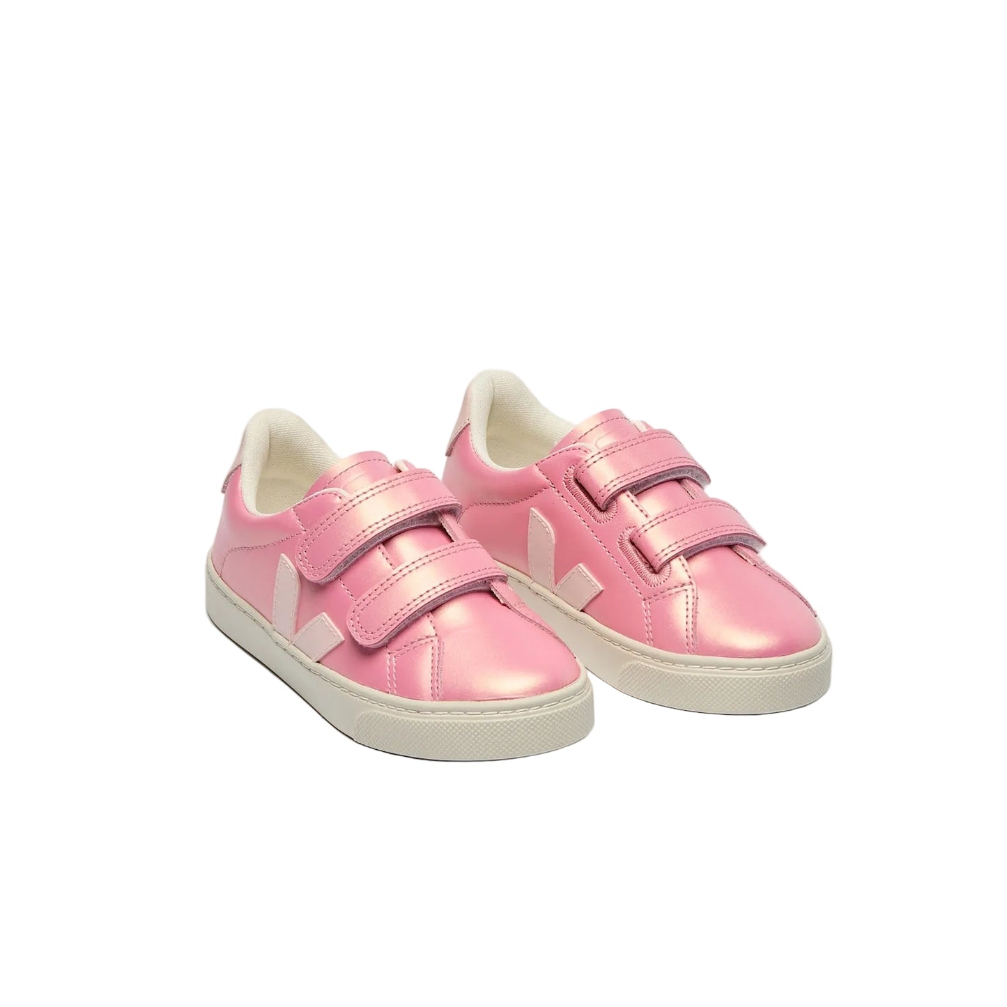 Esplar Leather Sneakers- Glimmer Petale