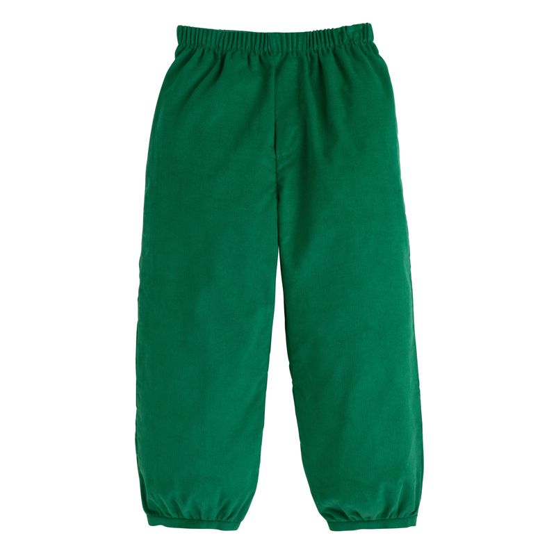 Banded Pull On Pant - Evergreen Corduroy