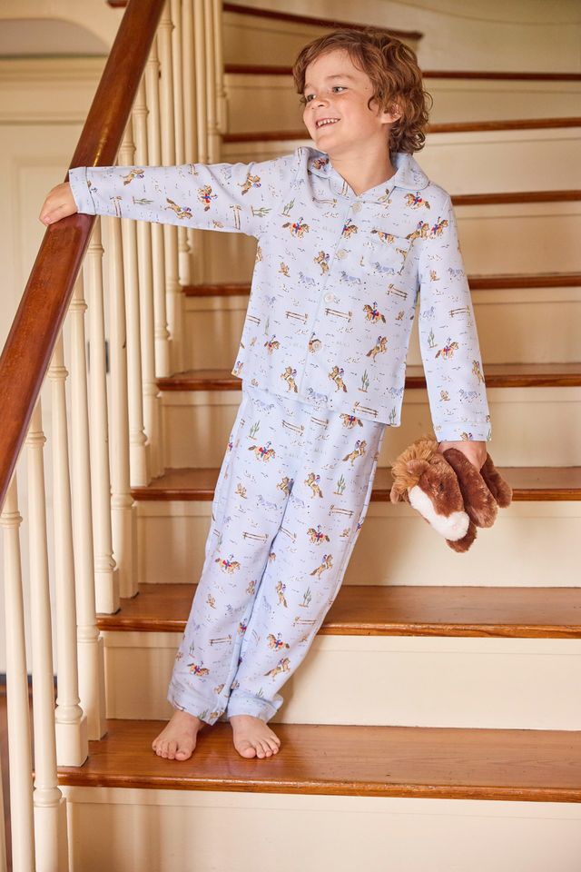Classic Pajama Set- Cowboy