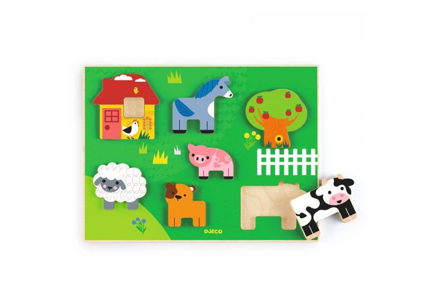 Farm Story Wooden Puzzle