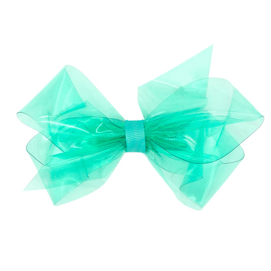 Medium Splish Splash Vinyl Swim Bow - Tropical