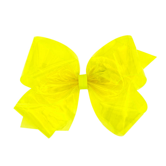 King Splish Splash Vinyl Swim Bow - Ansi Yellow