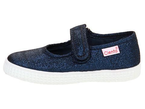 Cienta Navy Sparkle Shoe Jojo Mommy Dallas Kids Shoes