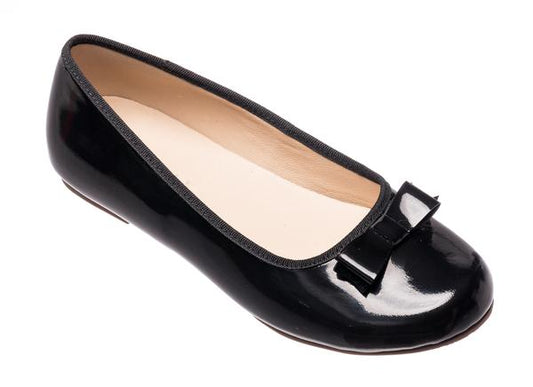 Elephantito Black Patent Ballet Flat
