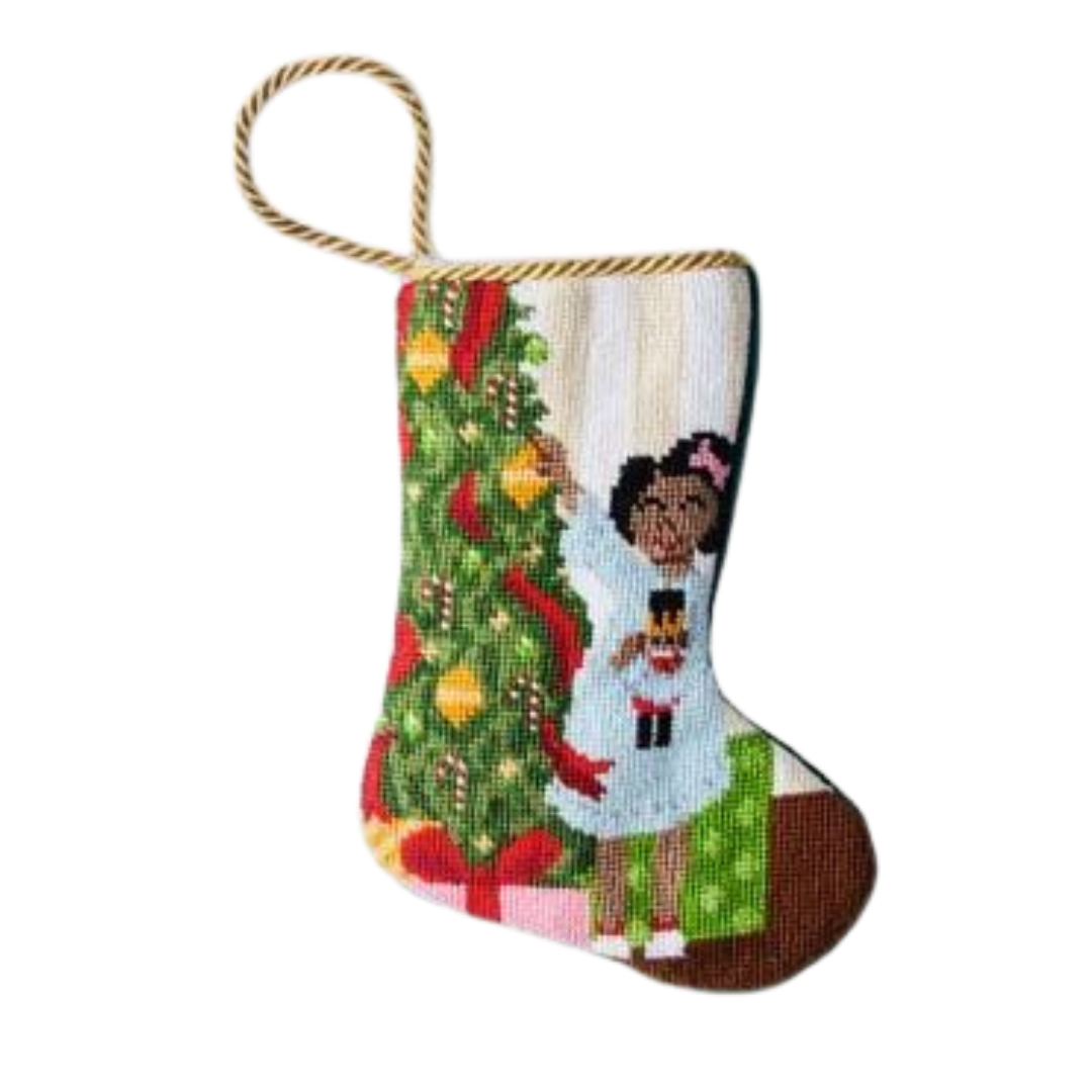 Sugar Plum Dreaming Bauble Stocking