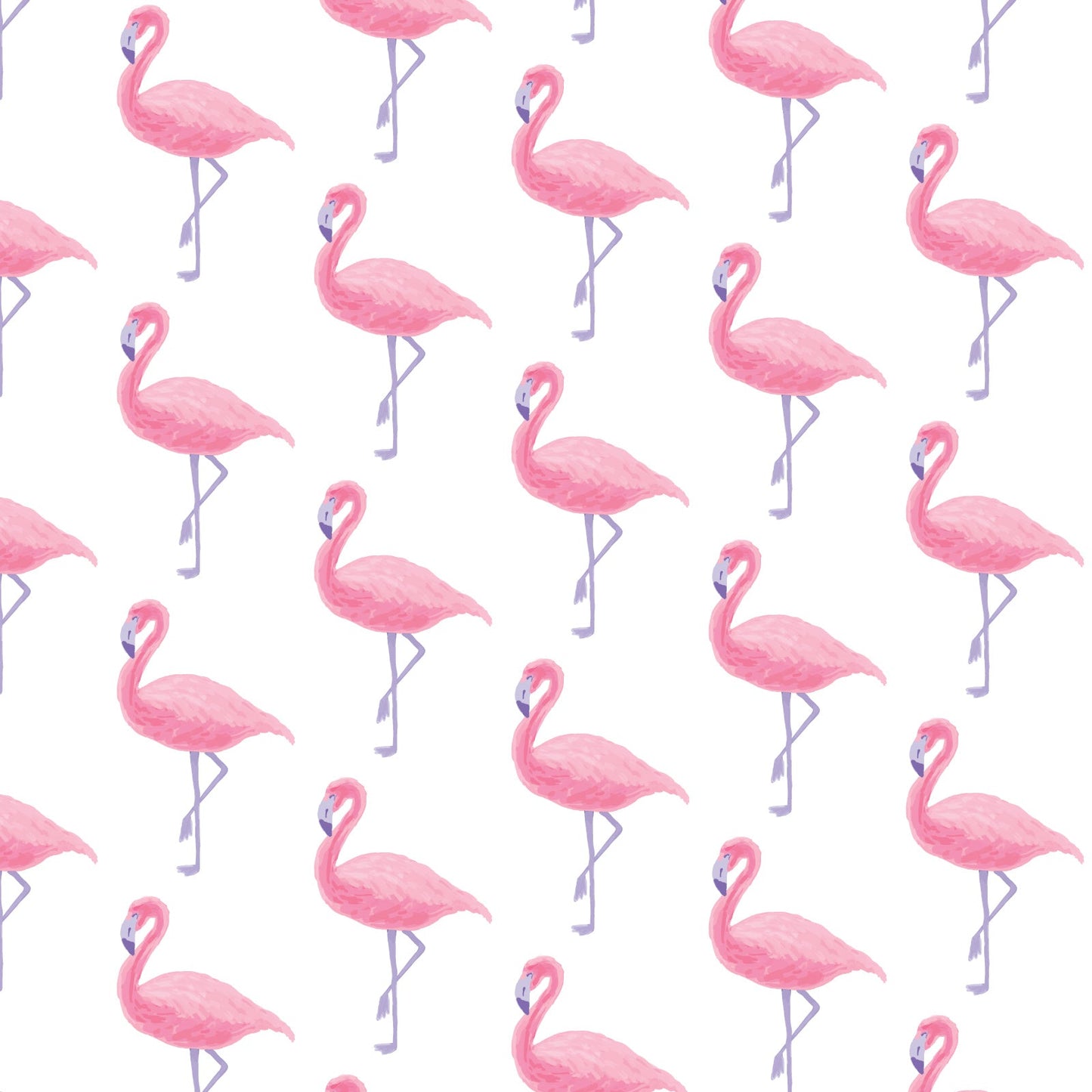 Lila and Hayes Ava Girls' Pima Cotton Pajama Pant Set - Fabulous Flamingos