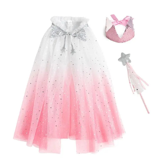 Sweet Wink Princess Cape, Wand and Crown