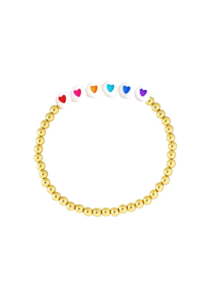 LeMel Kid Rainbow Hope Stretch Bracelet
