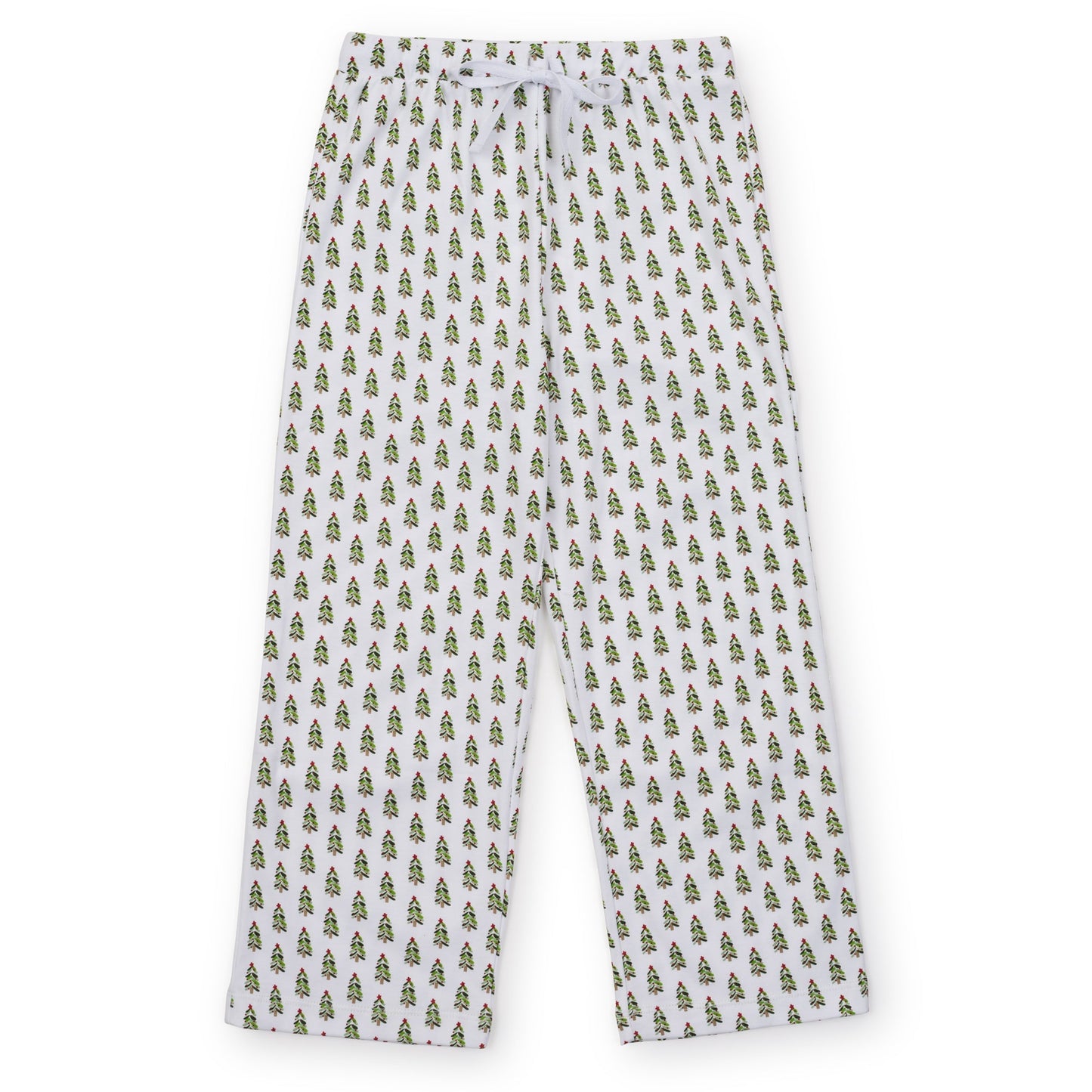 Lila and Hayes Beckett Boys' Pima Cotton Hangout Pant - Oh Christmas Tree