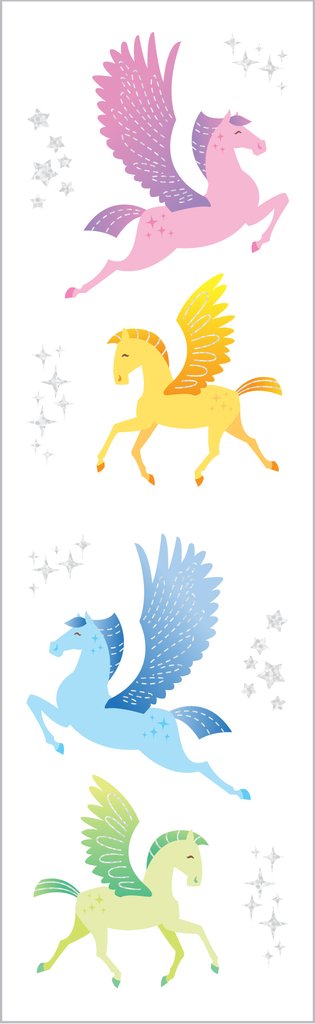 Pegasus Fantasy Stickers – Jojo Mommy