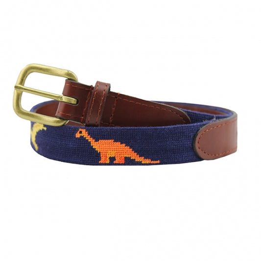 Smathers and Branson Dinosaurs Children's Needlepoint Belt