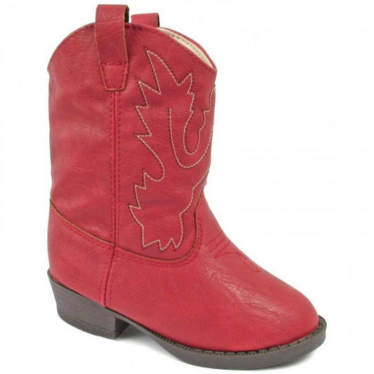 Kids Red Cowboy Boot