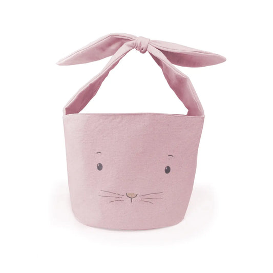 Bunnies by the Bay Blossom Bunny Basket - Pink