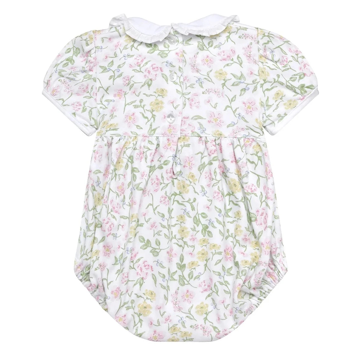 Berry Wildflowers Smocked Bubble