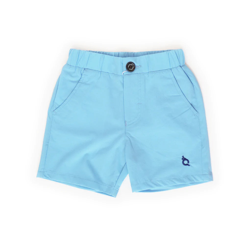 BlueQuail Light Blue Boys Shorts Jojo Mommy