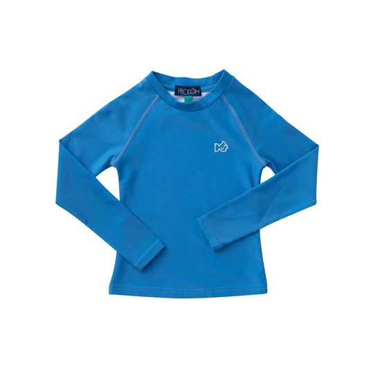 Blue Perennial Rashguard Shirt for boys by Prodoh available at Jojo Mommy Dallas