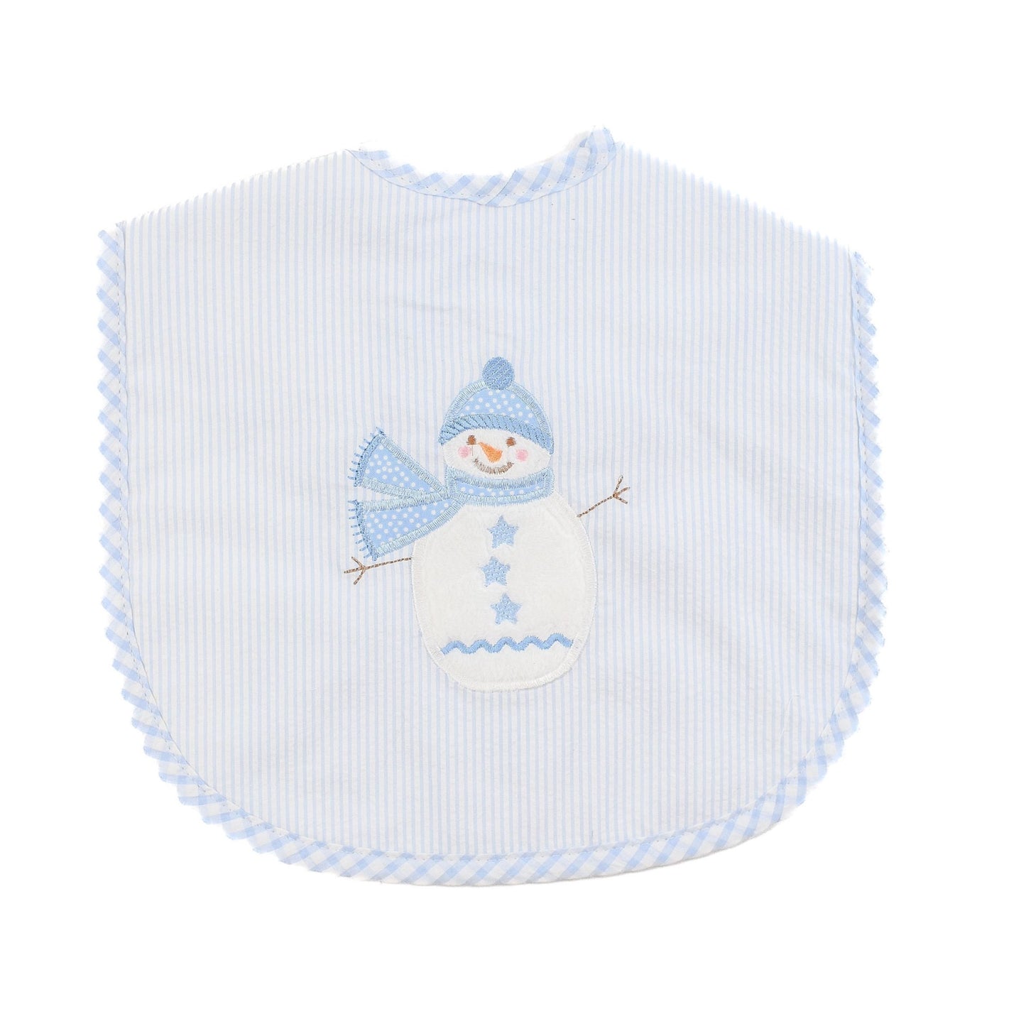 Snowman Bib
