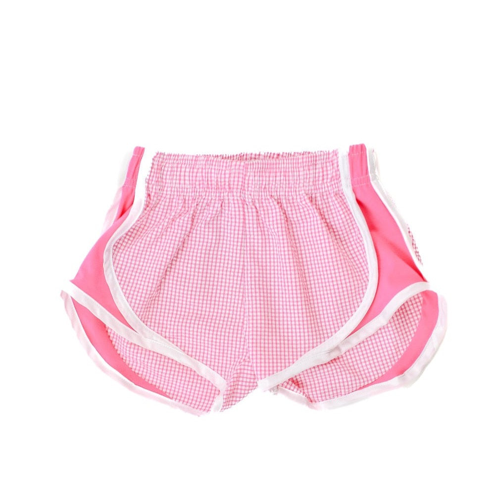 Buy Tuff Athletics women solid basic shorts pink Online