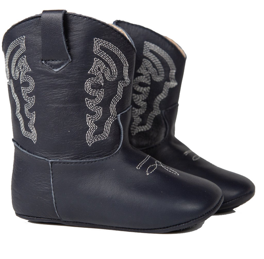 Plano Blue Baby Cowboy Boot