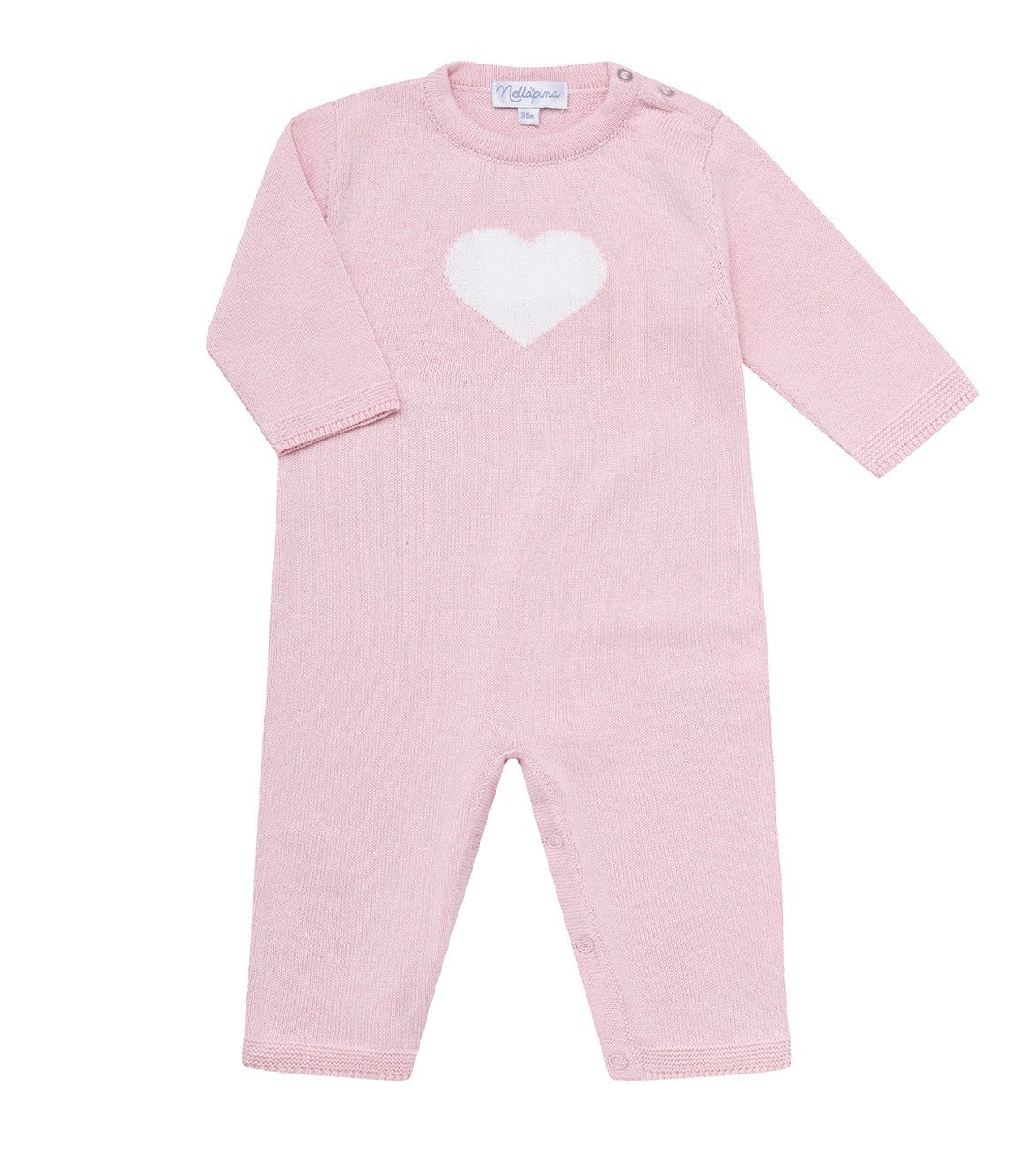 Nellapima Heart Knit Romper