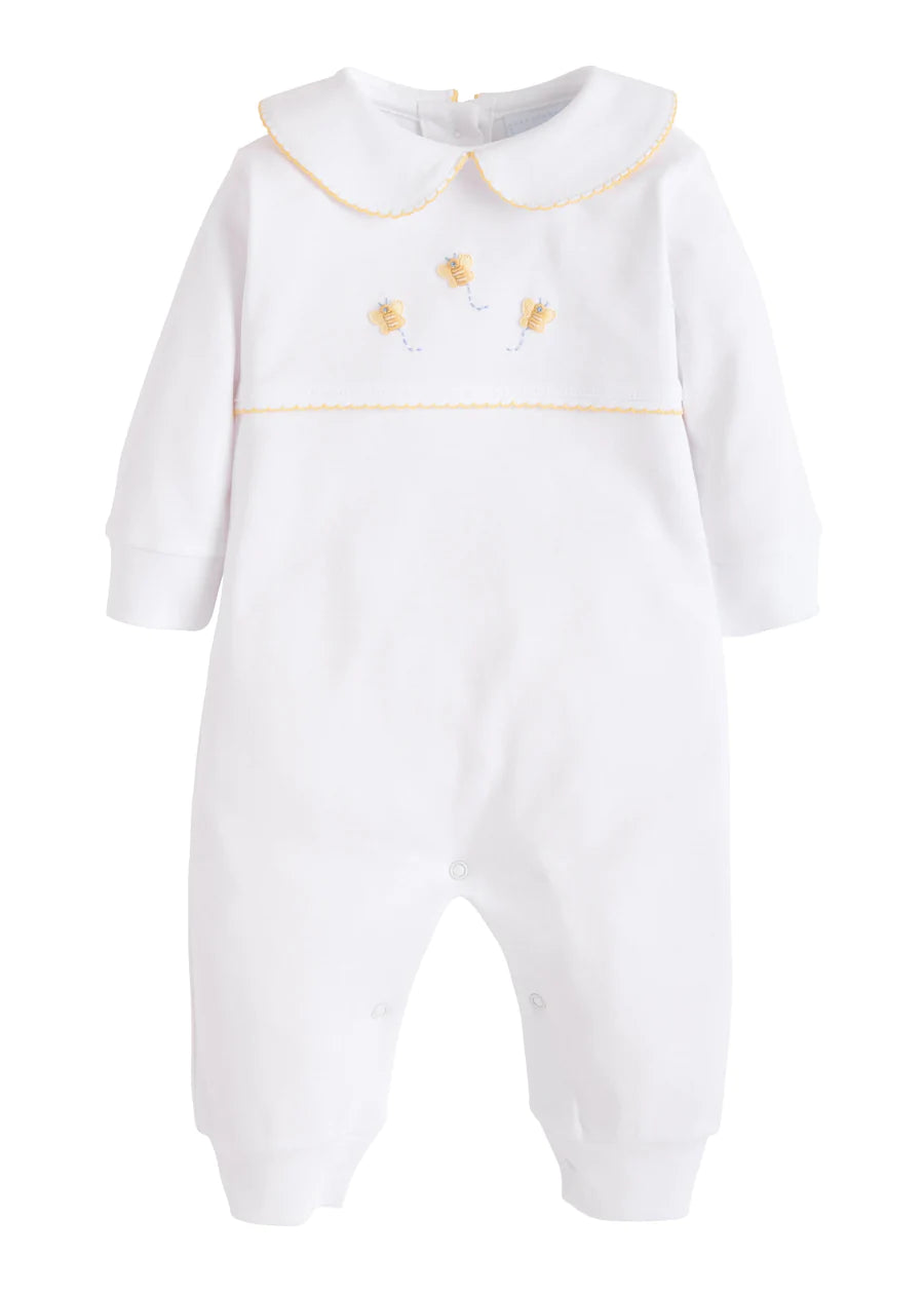 Bee Crochet Playsuit Little English