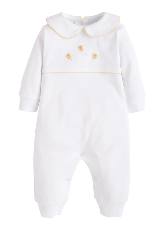 Bee Crochet Playsuit Little English