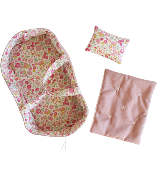 Alimrose Baby Doll Carrier Set - Rose Garden
