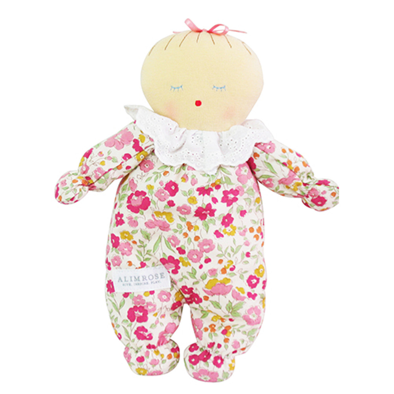 Alimrose Asleep Awake Baby Doll - Rose Garden
