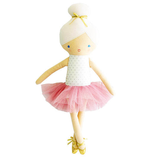 Alimrose Betty Ballerina - Silver Blush