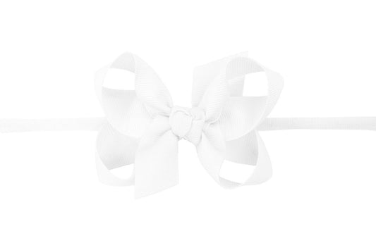 Beyond Creations Medium Grosgrain Bow Baby Headband