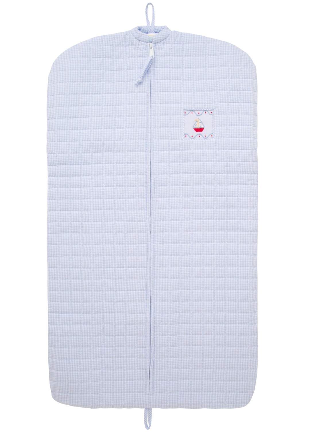 Little English Quilted Luggage - Sailboat garment bag