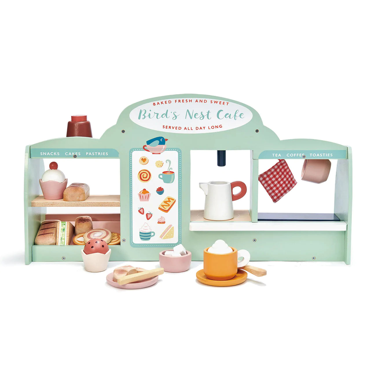 Tender Leaf Toys Bird's Nest Cafe Toy Coffee Machine