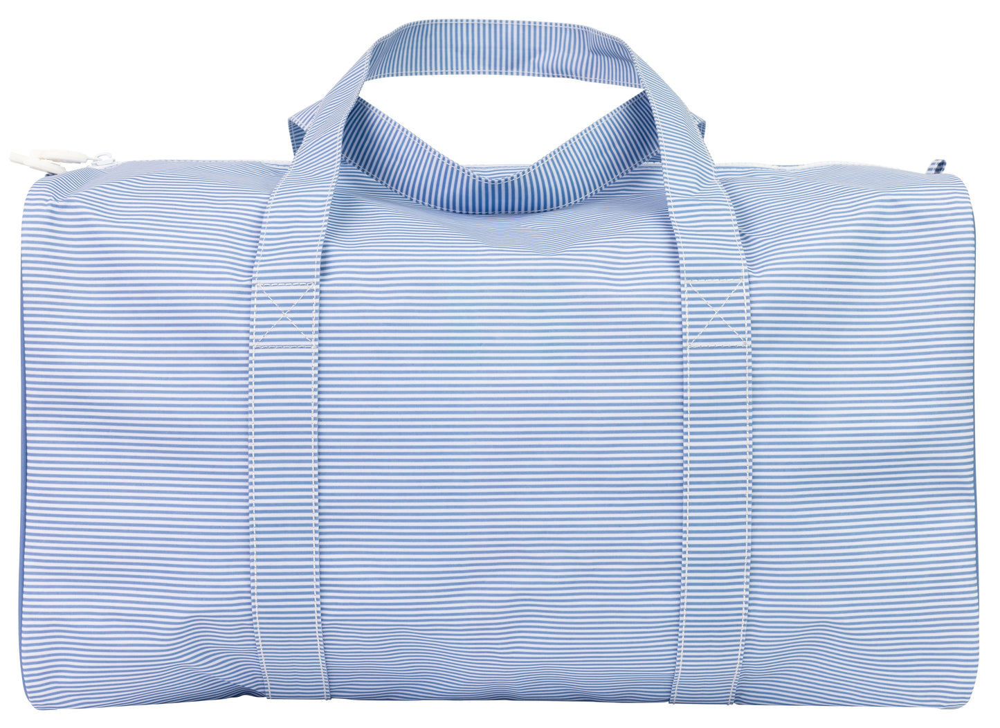 Apple Of My Isla Navy Mini Stripe Duffle Bag