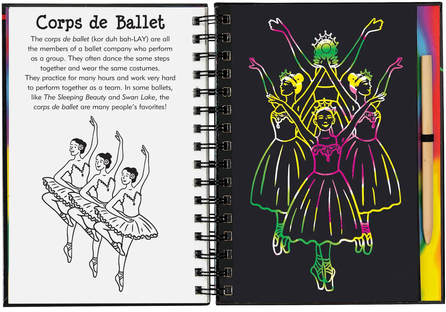 Scratch & Sketch Ballet