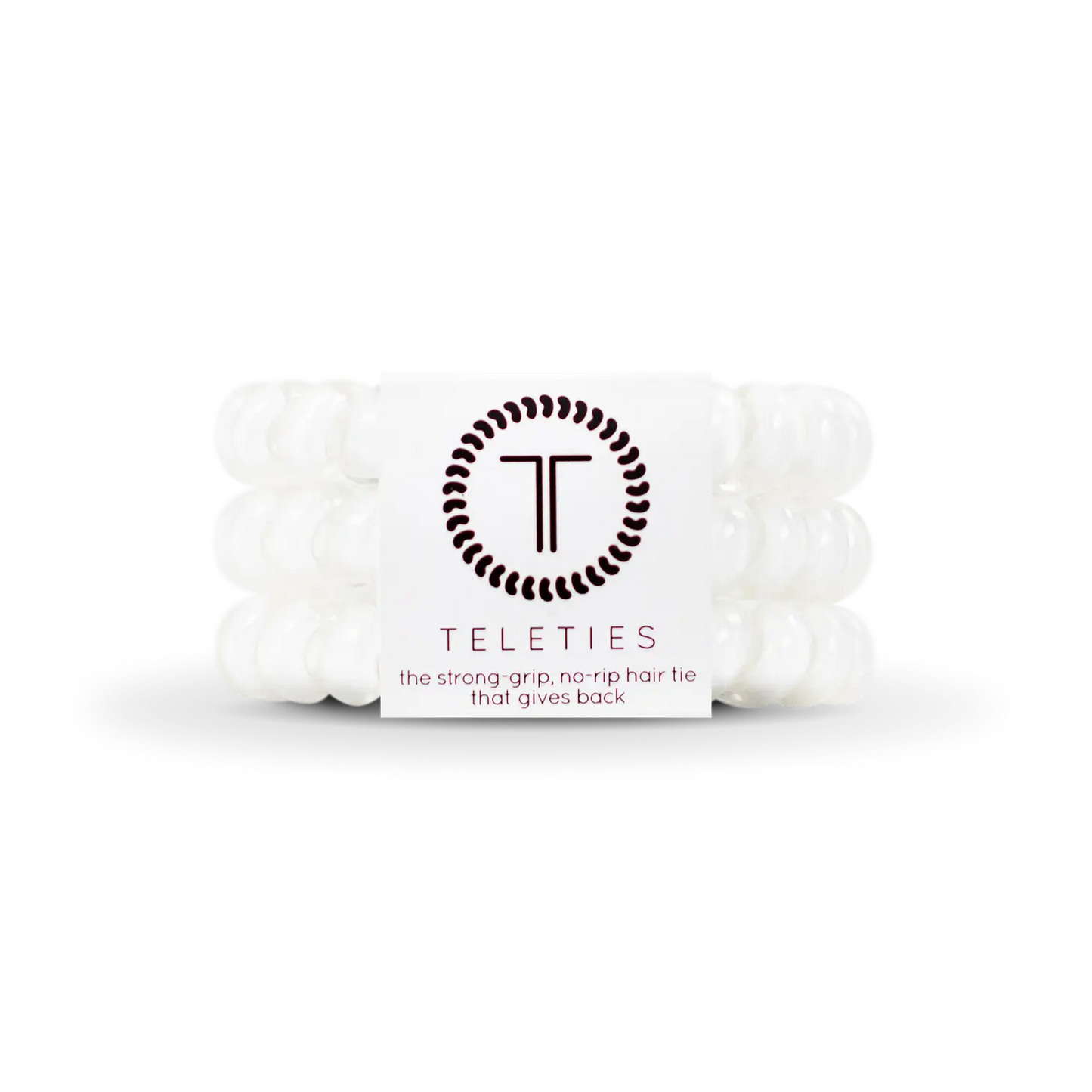 No Rip Hair Ties - Coconut White