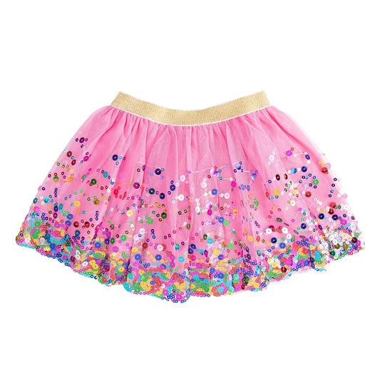 Raspberry Confetti Tutu by Sweet Wink