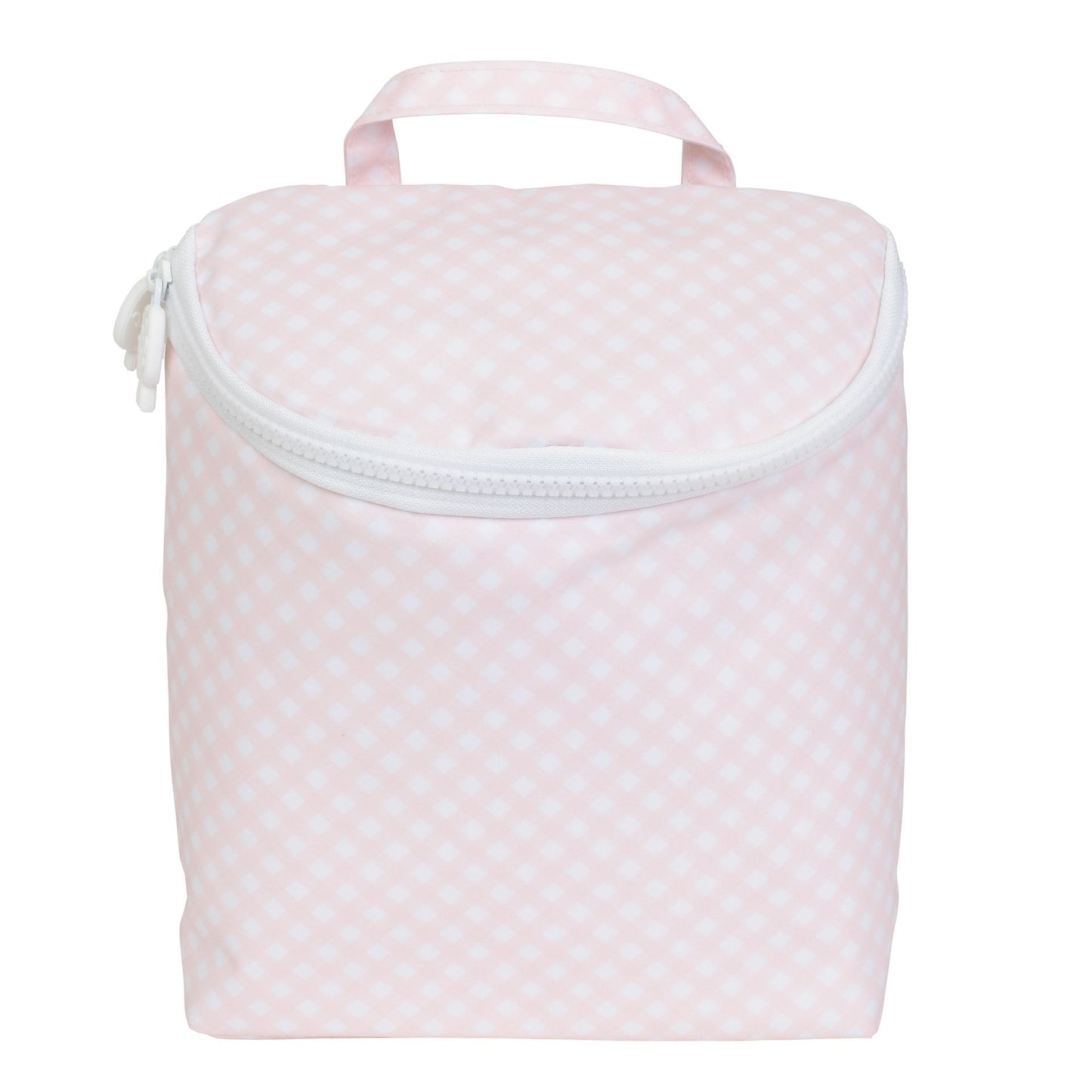 Apple Of My Isla The Bottle Bag- Pink Gingham